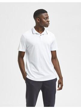 Polo Selected Leroy Blanco