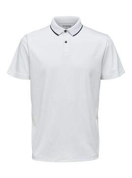 Polo Selected Leroy Blanco