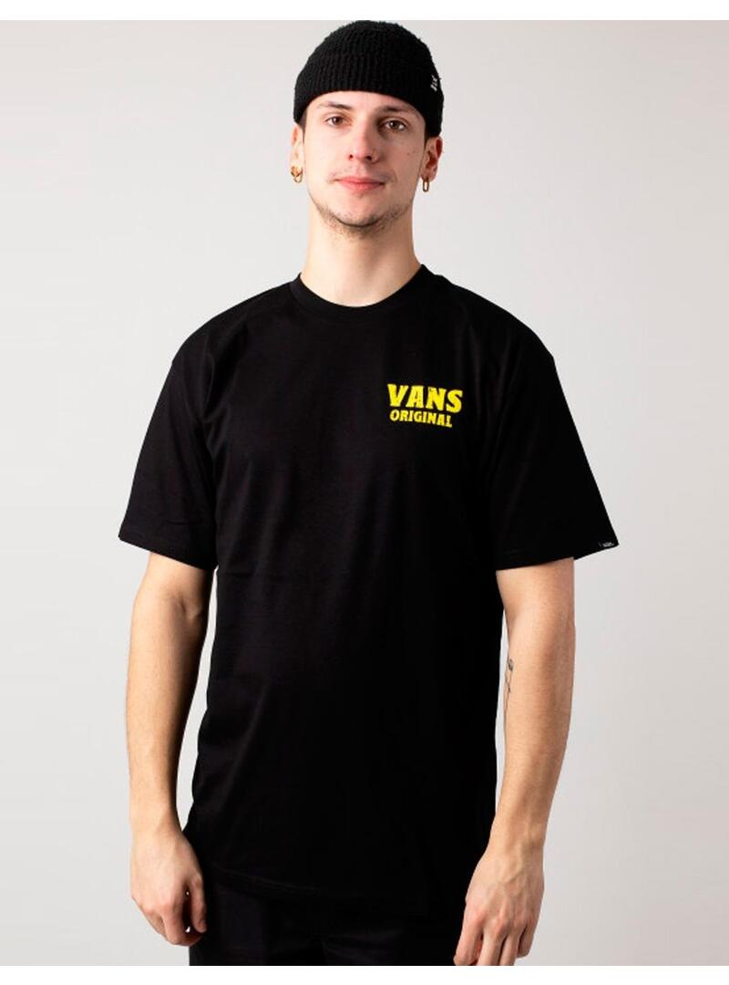 Camiseta vans negra hotsell