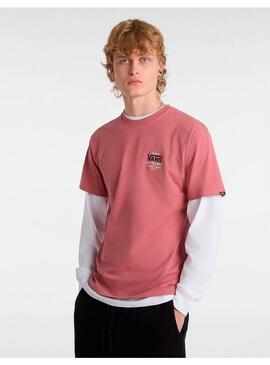 Camiseta Vans Holder Calssic Rose