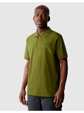 Polo Piquet The North Face Verde