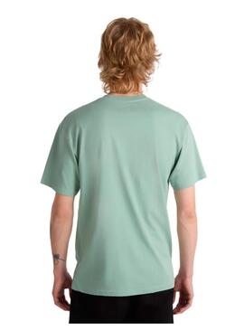 Camiseta Vans Chest Logo Verde Agua