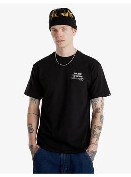 Camiseta Vans Wrenchred Negra