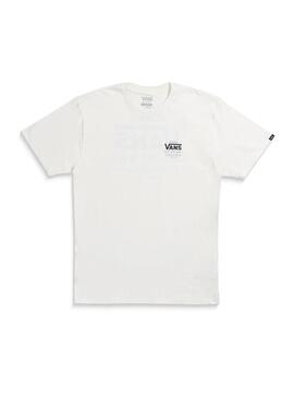 Camiseta Vans Holder St Classic Blanco Roto