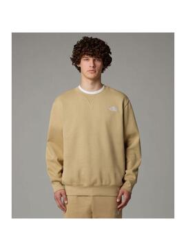 Sudadera NF Esential RLX Beige