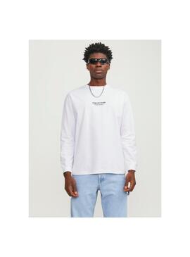 Camiseta JJ M/L Vesterbro Blanco