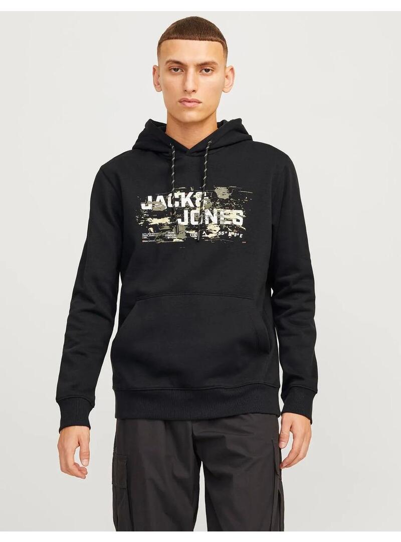 Sudadera JJ Outdoor Negra