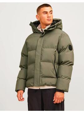 Cazadora JJ Alpha Puffer Verde