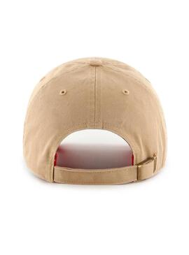 GORRA BRAND47 NY CLEAN UP CORAZON BEIGE