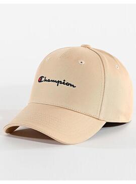 Gorra Champion Logo Beige