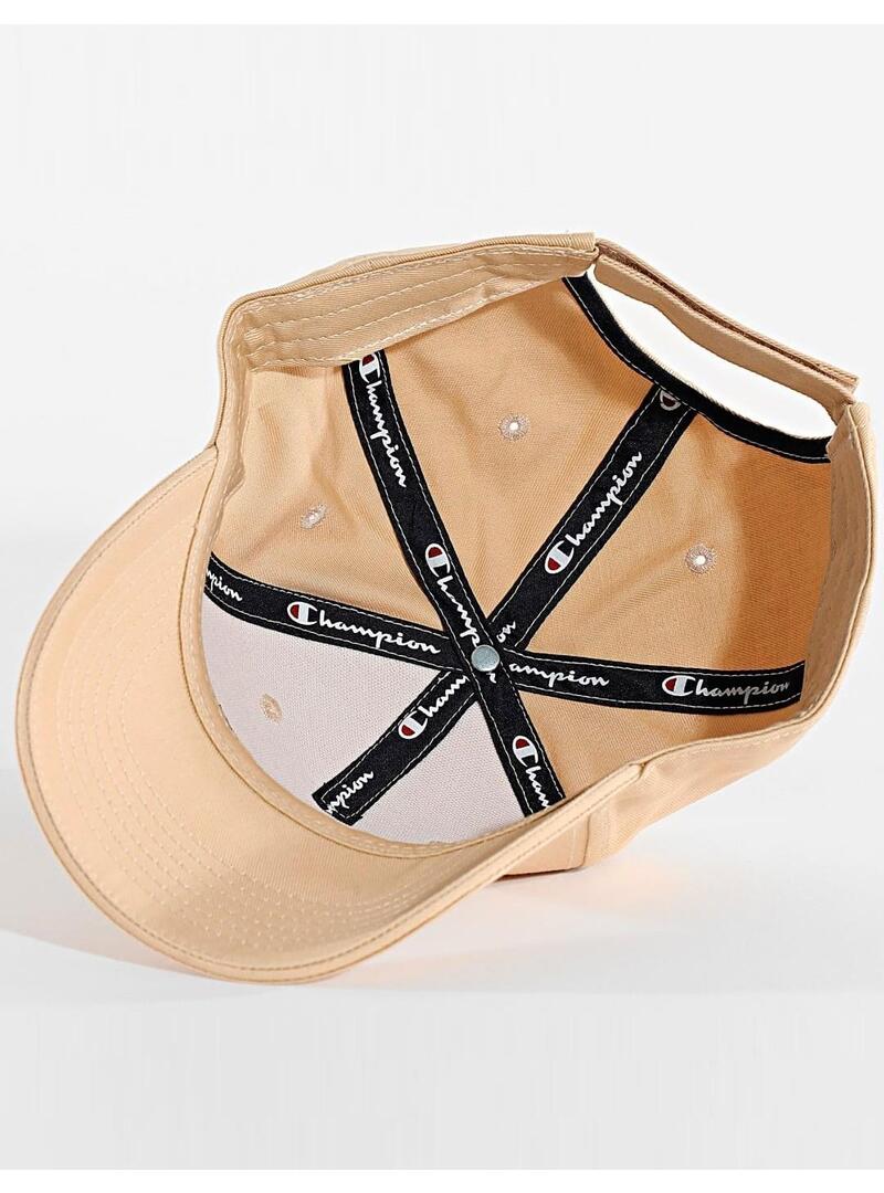 Gorra Champion Logo Beige