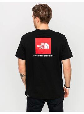 Camiseta The North Face Red Box Negra