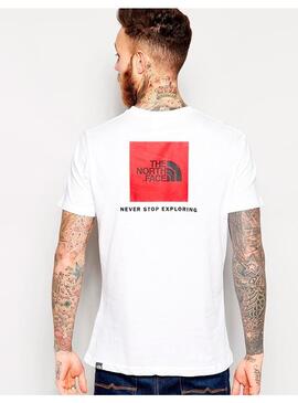 Camiseta The North Face Red Box Blanco