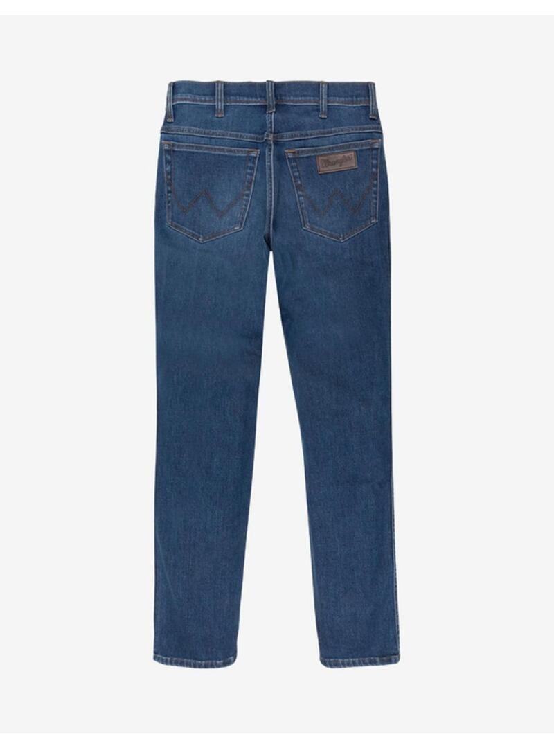 Wrangler Texas Slim Blue Silk