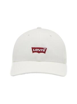 Gorra Levi´s Logo Grande Blanca