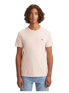 Camiseta Levi´s Logo Pequeño Rosa 56605