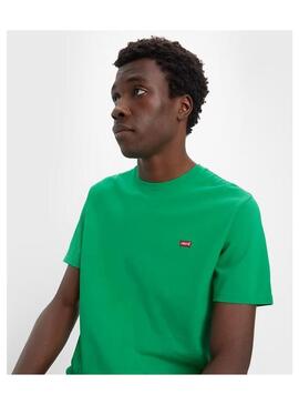 Camiseta Levi´s Logo Pequeño Verde