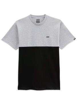 Camiseta Vans Colorblock Gris/Negro