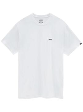 Camiseta Vans Left Chest Logo Blanco