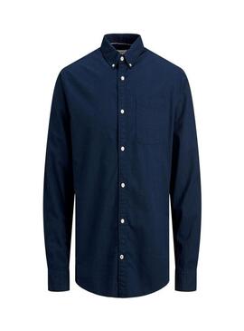 Camisa JJ Oxford Azul