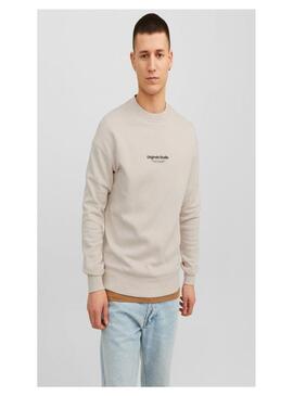 Sudadera JJ Caja Vesterbro  Beige